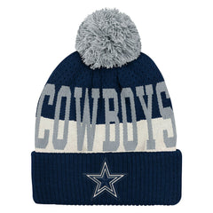 Dallas Cowboys Outerstuff Youth Modern Fan Cuffed Knit Hat with Pom