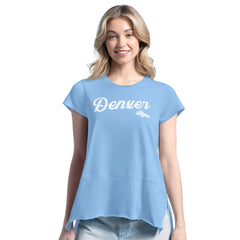 Denver Broncos Margaritaville Women's Gametime Is Paradise T-Shirt