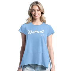 Detroit Lions Margaritaville Women's Gametime Is Paradise T-Shirt