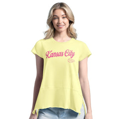 Kansas City Chiefs Margaritaville Women's Gametime Is Paradise T-Shirt