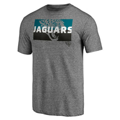 Jacksonville Jaguars Square Off Tri-Blend T-Shirt
