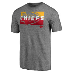 Kansas City Chiefs Square Off Tri-Blend T-Shirt