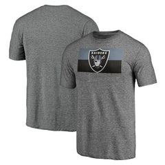 Las Vegas Raiders Square Off Tri-Blend T-Shirt