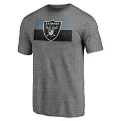 Las Vegas Raiders Square Off Tri-Blend T-Shirt