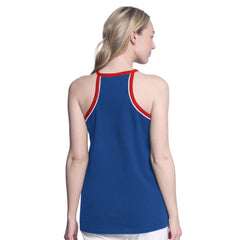 New York Rangers G-III 4Her by Carl Banks Women's Curveball Racerback Scoop Neck Slub Tank Top Online