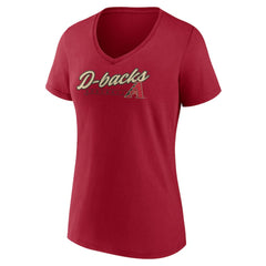 Arizona Diamondbacks Women's One And Only V-Neck T-Shirt | MLB Shop