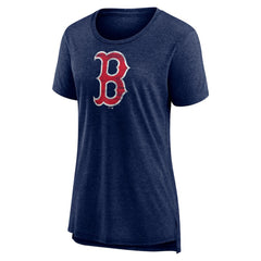 Boston Red Sox Women's Weathered Official Logo Tri-Blend T-Shirt | MLB For sale
