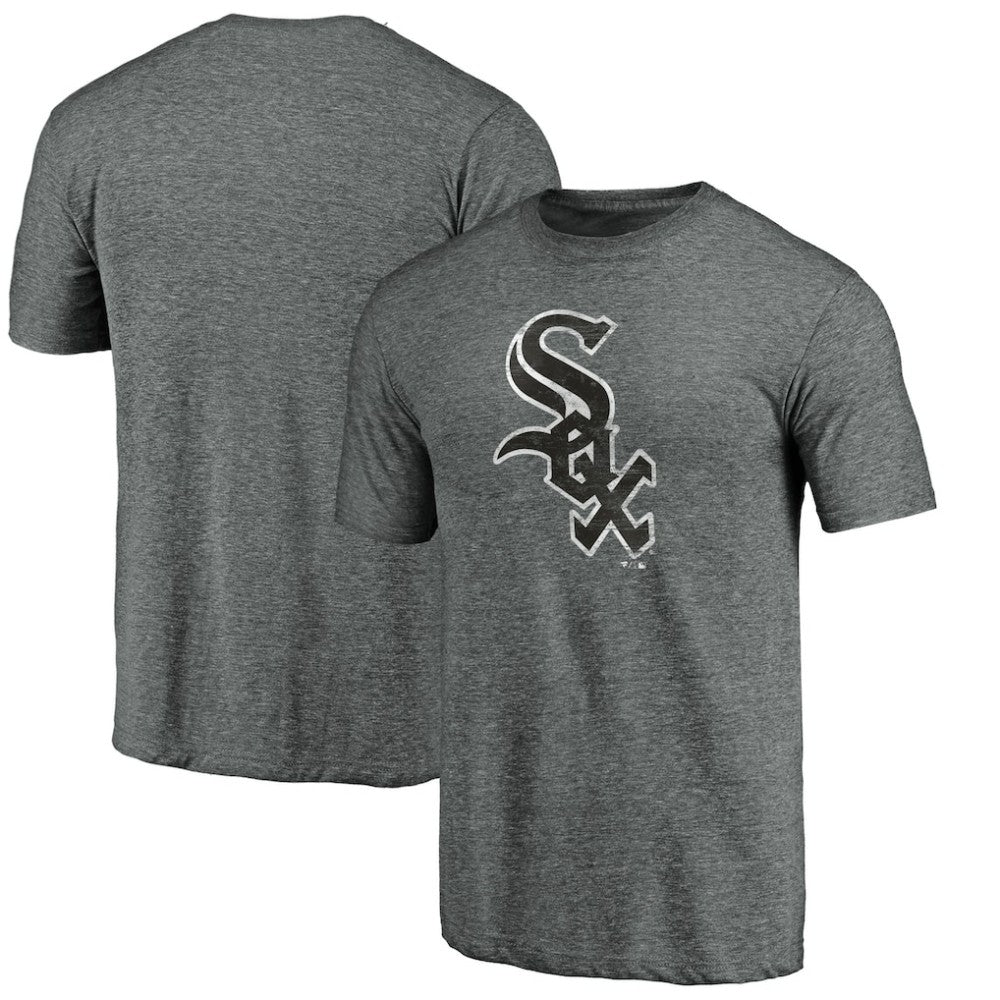 Chicago White Sox Weathered Official Logo Tri-Blend T-Shirt | MLB US