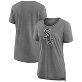 Chicago White Sox Women's Weathered Official Logo Tri-Blend T-Shirt | MLB US