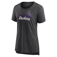 Colorado Rockies Women's Practice Time Tri-Blend T-Shirt | MLB Near me