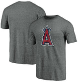 Los Angeles Angels Weathered Official Logo Tri-Blend T-Shirt | MLB Online