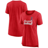 Los Angeles Angels Women's Practice Time Tri-Blend T-Shirt | MLB On Sale
