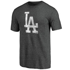 Los Angeles Dodgers Weathered Official Logo Tri-Blend T-Shirt | MLB Sale