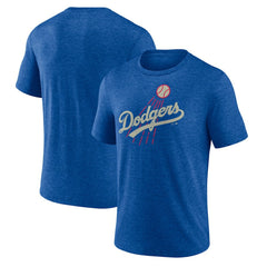 Los Angeles Dodgers Cooperstown Series Sweep Tri-Blend T-Shirt | MLB Shop