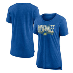 Milwaukee Brewers Women's Toppler Tri-Blend T-Shirt | MLB For sale