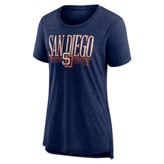 San Diego Padres Women's Toppler Tri-Blend T-Shirt | MLB Discount