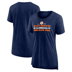 San Diego Padres Women's Power Swing Tri-Blend T-Shirt | MLB Discount