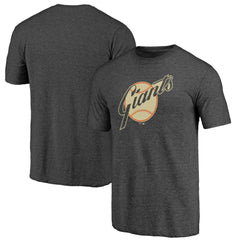 San Francisco Giants Cooperstown Official Logo Tri-Blend T-Shirt | MLB US