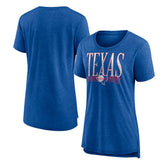 Texas Rangers Women's Toppler Tri-Blend T-Shirt | MLB Discount