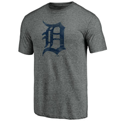 Detroit Tigers Weathered Official Logo Tri-Blend T-Shirt | MLB Near me