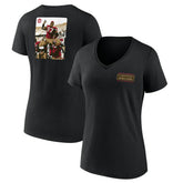 San Francisco 49ers Bryant Young Women's Hall of Fame V-Neck T-Shirt