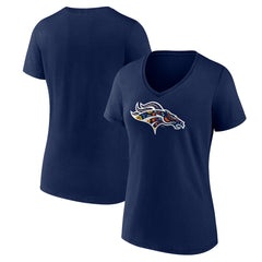 Denver Broncos Women's Mexico Bronco V-Neck T-Shirt