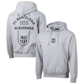 Barcelona Sport Design Sweden Youth Streetwear Relaxed Hoodie Heather Gray