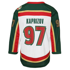 Kirill Kaprizov Minnesota Wild Youth 25th Anniversary Replica Player Jersey For Sale
