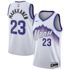 Lauri Markkanen Utah Jazz Unisex Swingman Jersey Online