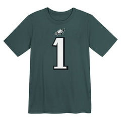 Philadelphia Eagles Nike Jalen Hurts Preschool Player Name & Number T-Shirt
