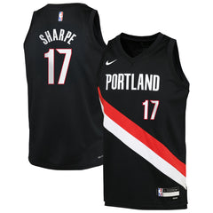Shaedon Sharpe Portland Trail Blazers Youth Icon Edition Swingman Jersey Outlet