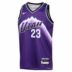 Lauri Markkanen Utah Jazz Youth Icon Edition Swingman Jersey On Sale