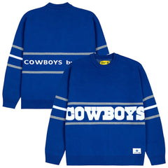 Dallas Cowboys GOLF WANG Jacquard Pullover Sweater