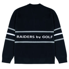 Las Vegas Raiders GOLF WANG Jacquard Pullover Sweater