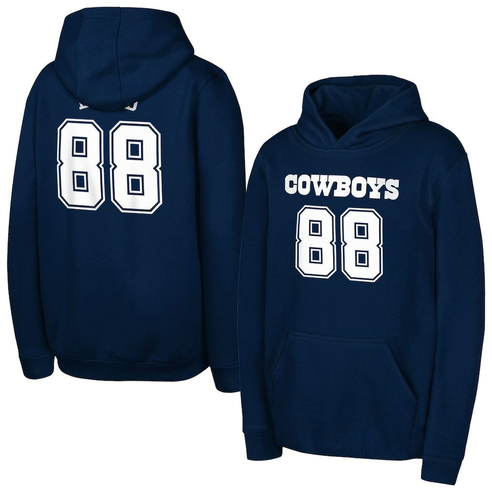 Dallas Cowboys CeeDee Lamb Outerstuff Mainliner Player Name & Number Hoodie