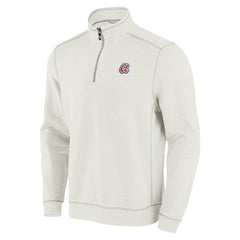 Atlanta Braves Tommy Bahama Sport Tobago Bay Tri-Blend Half-Zip Sweatshirt | MLB Discount