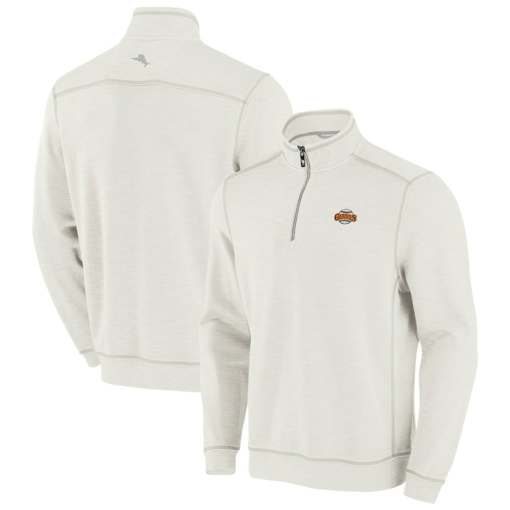 San Francisco Giants Tommy Bahama Sport Tobago Bay Tri-Blend Half-Zip Sweatshirt | MLB Outlet