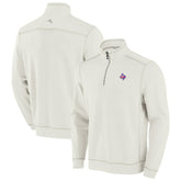 Texas Rangers Tommy Bahama Sport Tobago Bay Tri-Blend Half-Zip Sweatshirt | MLB Near me