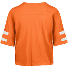 Cleveland Browns 47 brand '47 Women's Premier Scout Cropped V-Neck T-Shirt