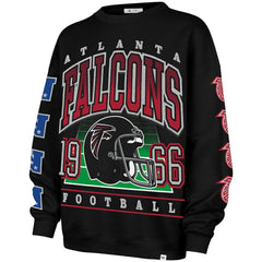 Atlanta Falcons 47 brand '47 Women's Go Big Oversized Pullover Sweatshirt