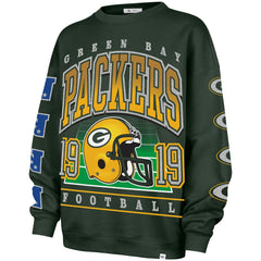 Green Bay Packers 47 brand '47 Women's Go Big Oversized Pullover Sweatshirt