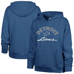 Detroit Lions 47 brand '47 Women's Whirlwind Naomi Pullover Hoodie