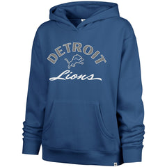 Detroit Lions 47 brand '47 Women's Whirlwind Naomi Pullover Hoodie