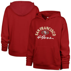 San Francisco 49ers 47 brand '47 Women's Whirlwind Naomi Pullover Hoodie