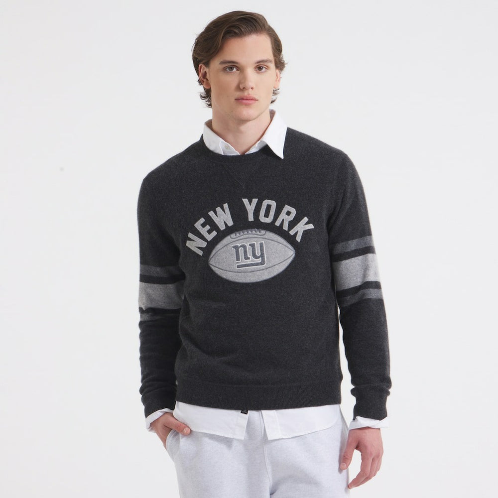 New York Giants x Todd Snyder Cashmere Crew Sweatshirt