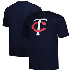 Minnesota Twins Profile Big & Tall Primary Logo T-Shirt | MLB Sale
