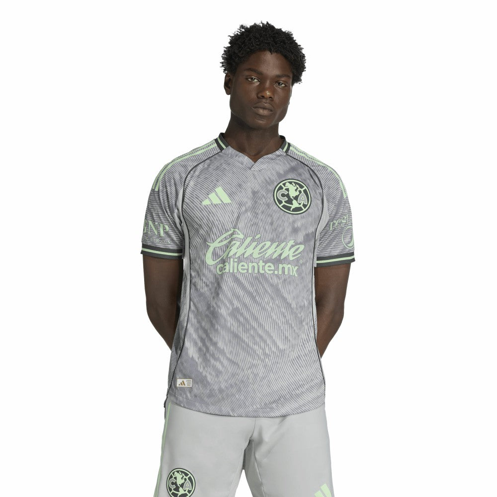 Club America 2025 Third On Field Jersey Gray - Adidas