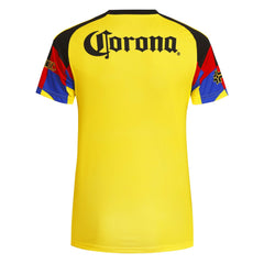 Club America Women's 2025/26 Home Replica Jersey Yellow - Adidas