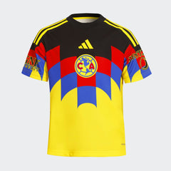 Club America Youth 2025/26 Home Replica Jersey Yellow - Adidas