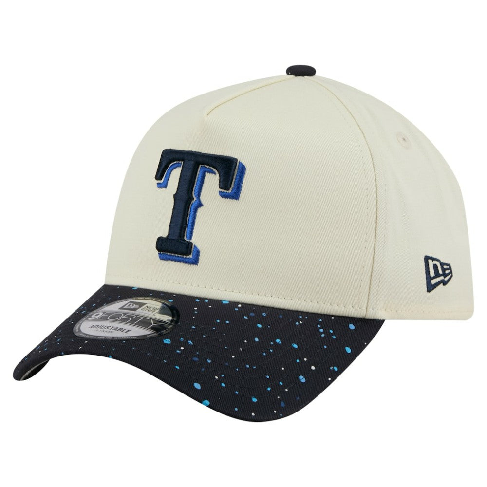 Texas Rangers New Era Speckle A-Frame 9FORTY Adjustable Hat | MLB Online